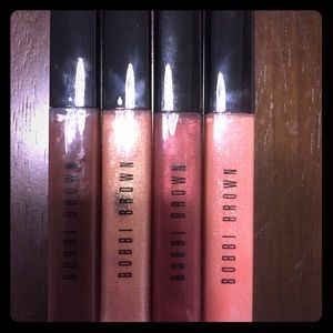 Bobbi Brown lip gloss (set of 4, rare colors!)